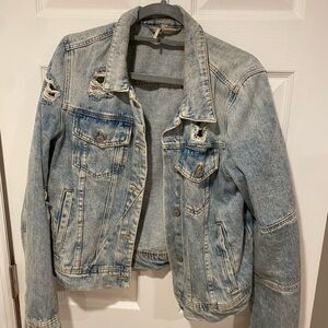Free People Rumors Denim Jacket